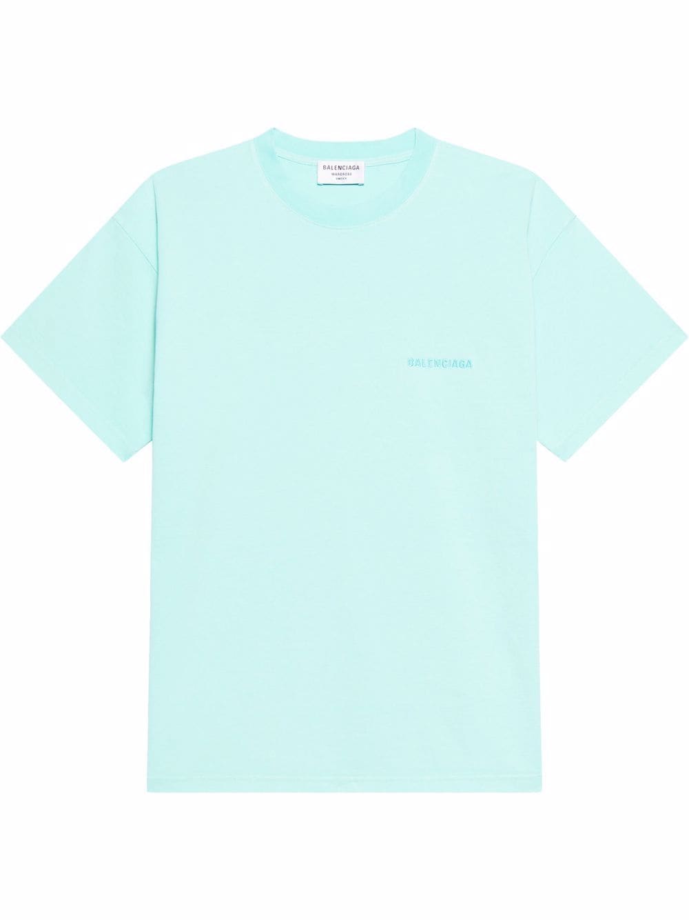 Balenciaga T-shirt met logoprint - Groen