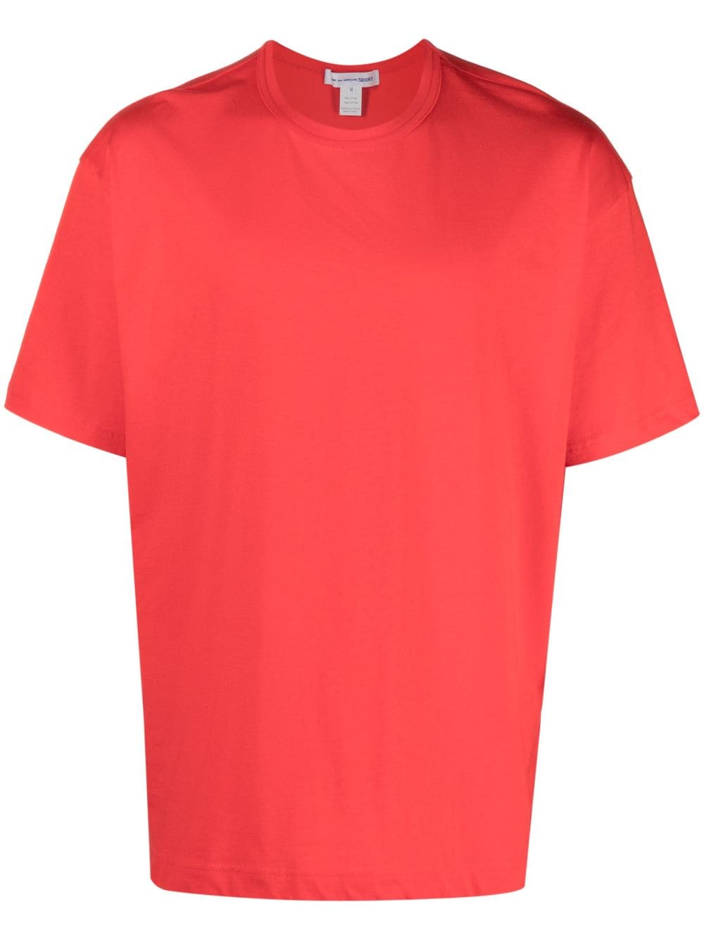 Comme Des Garçons Shirt T-shirt met logoprint - Rood