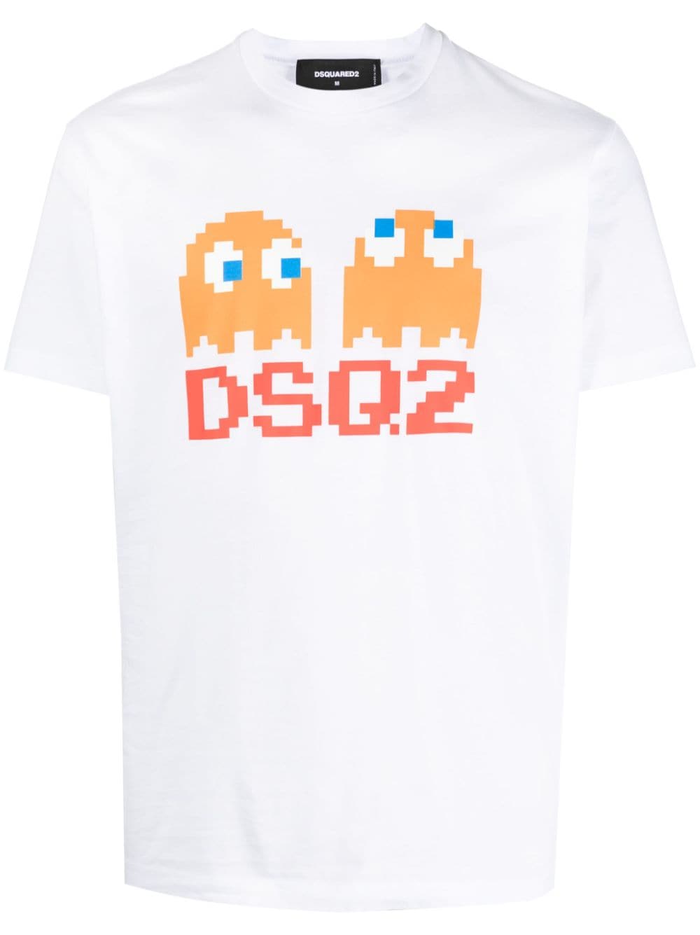 Dsquared2 T-shirt met print - Wit