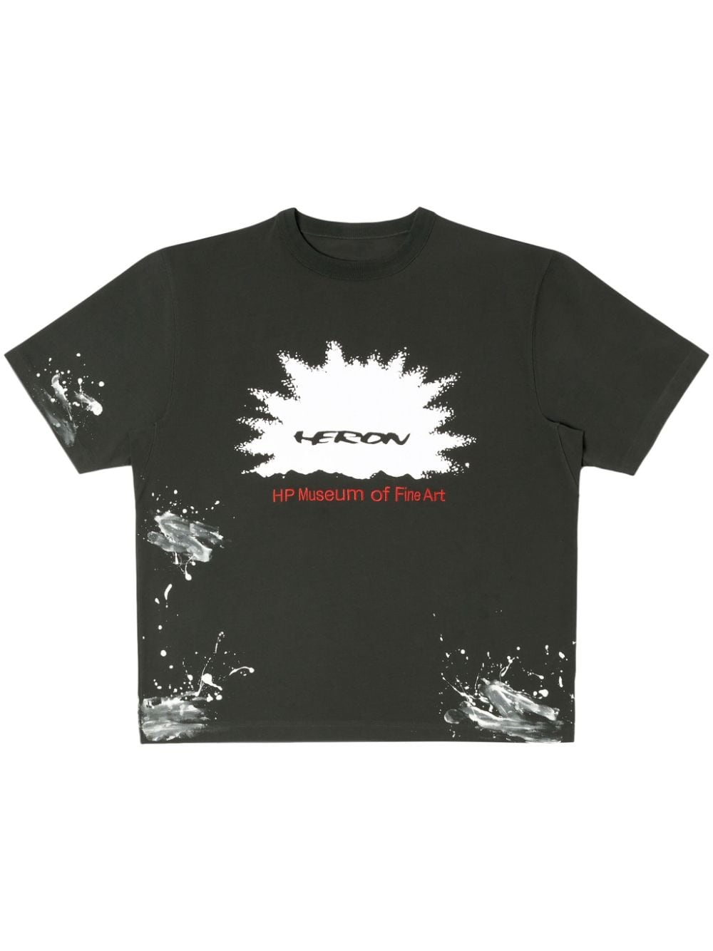 Heron Preston T-shirt met print - Zwart