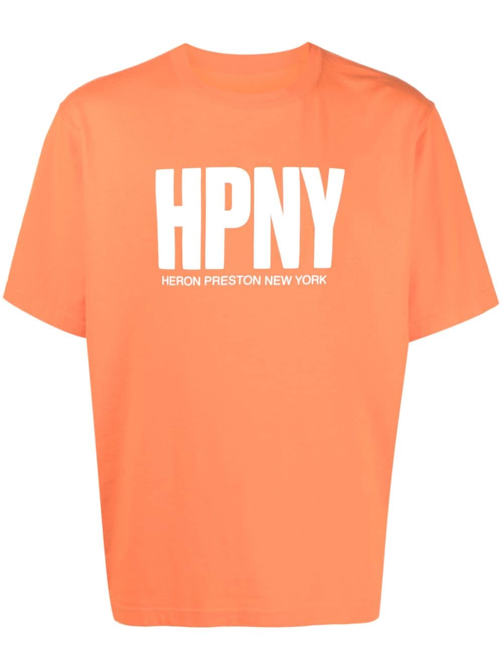 Heron Preston T-shirt met ronde hals - Oranje