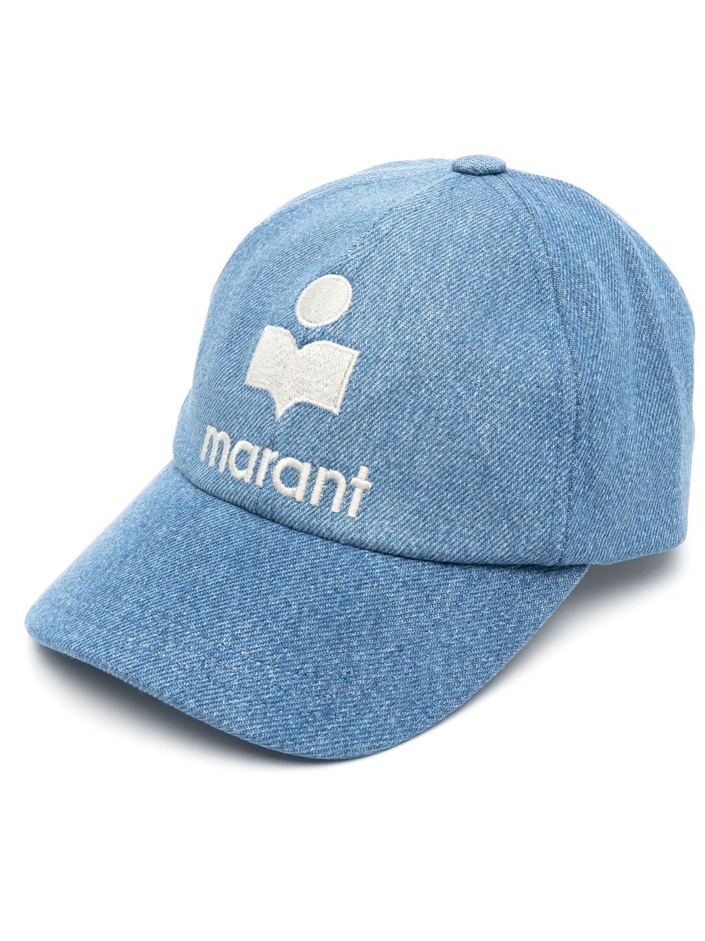 ISABEL MARANT Pet met geborduurd logo - Blauw