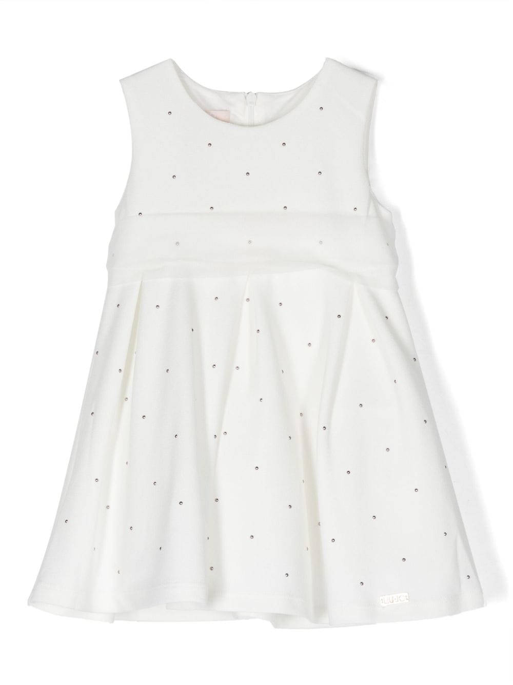 Liu Jo Kids Mouwloze jurk - Wit