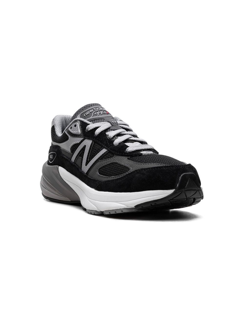 New Balance Kids 990v6 "Black/Silver" sneakers - Zwart