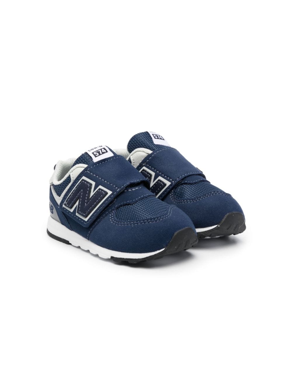 New Balance Kids Sneakers met klittenband - Blauw