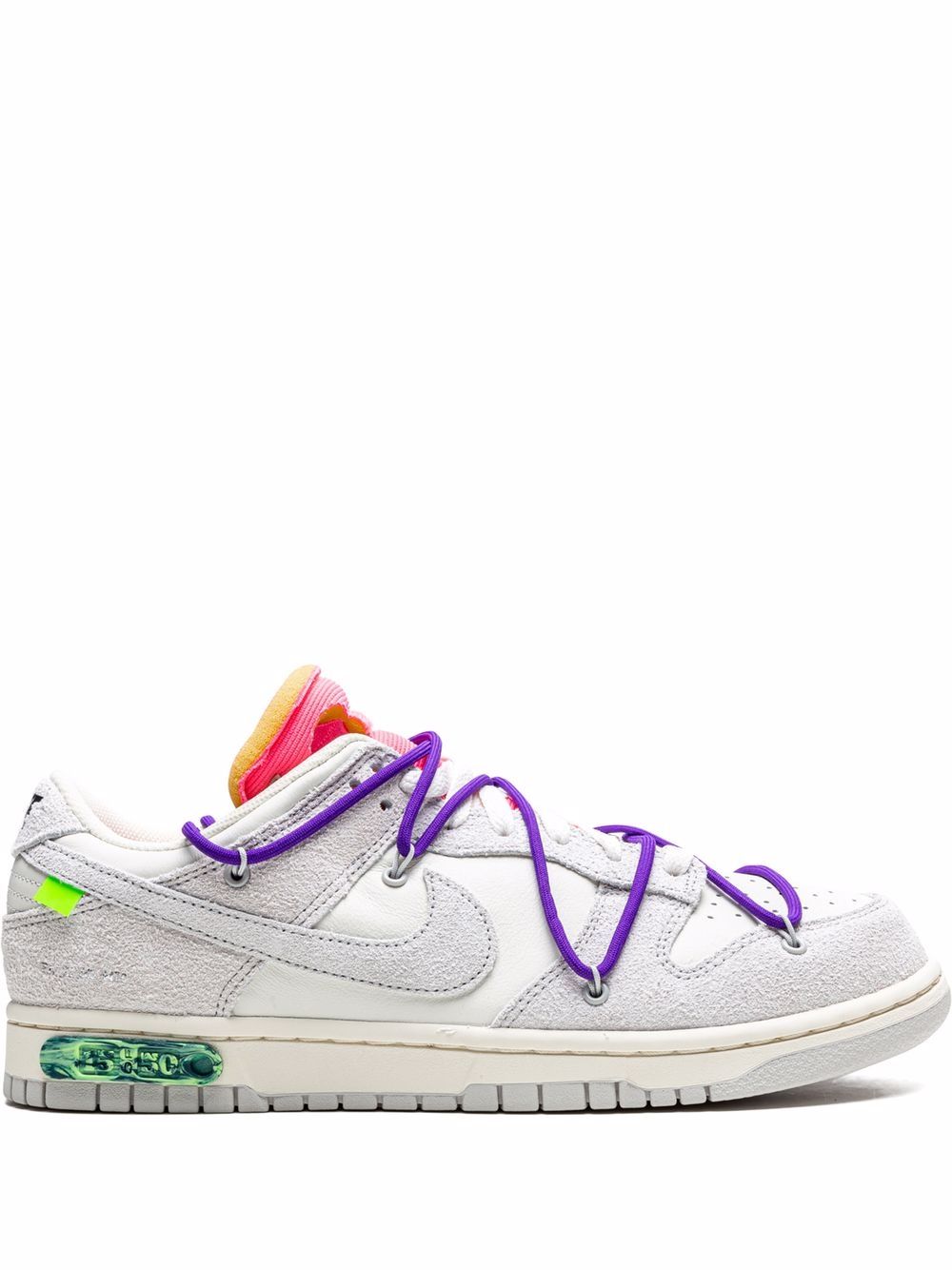 Nike X Off-White "x Off-White Dunk Low ""Lot 15 of 50"" sneakers" - Grijs
