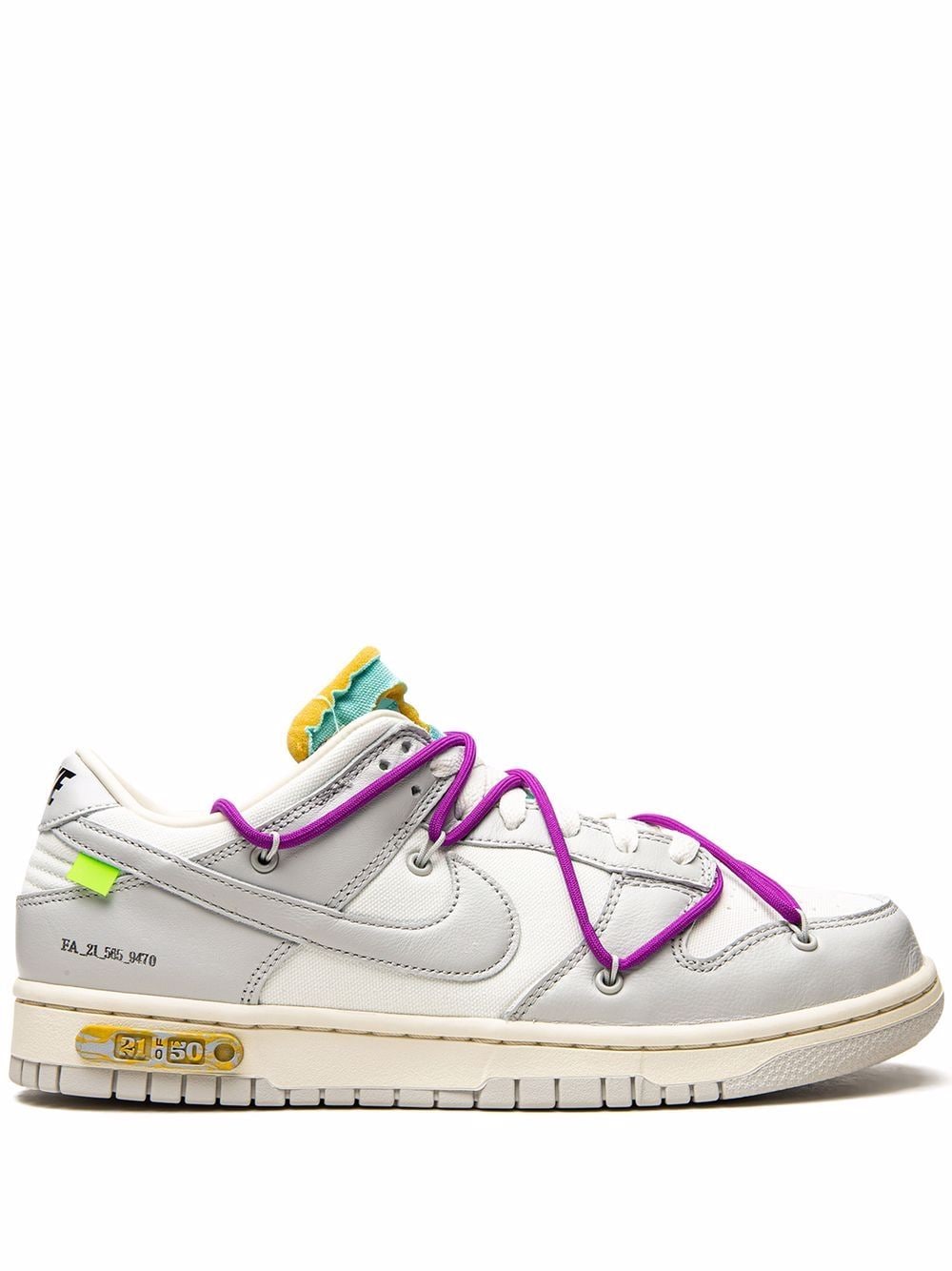 Nike X Off-White x Off-White Dunk Low sneakers - Wit