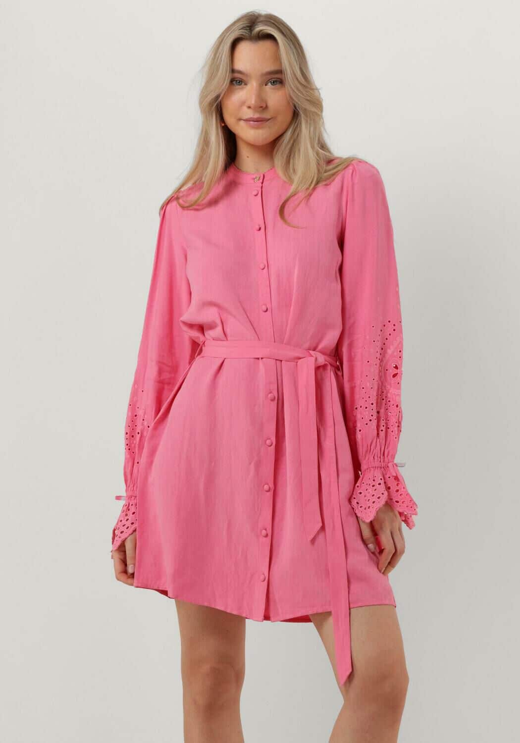 Roze Fabienne Chapot Mini Jurk Chrisje Dress 97