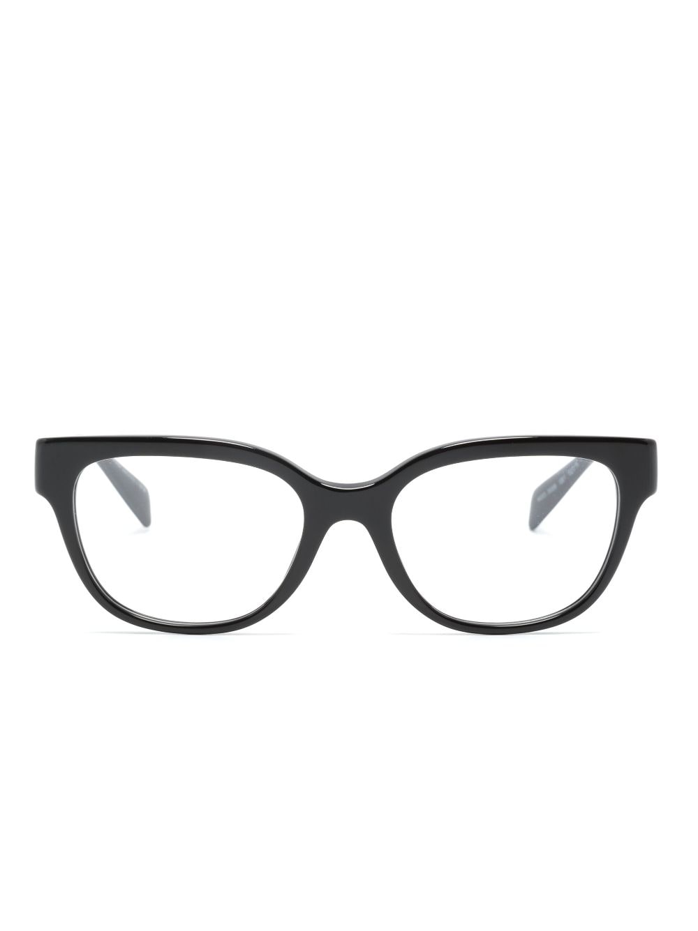 Versace Eyewear Greca bril met rond montuur - Zwart