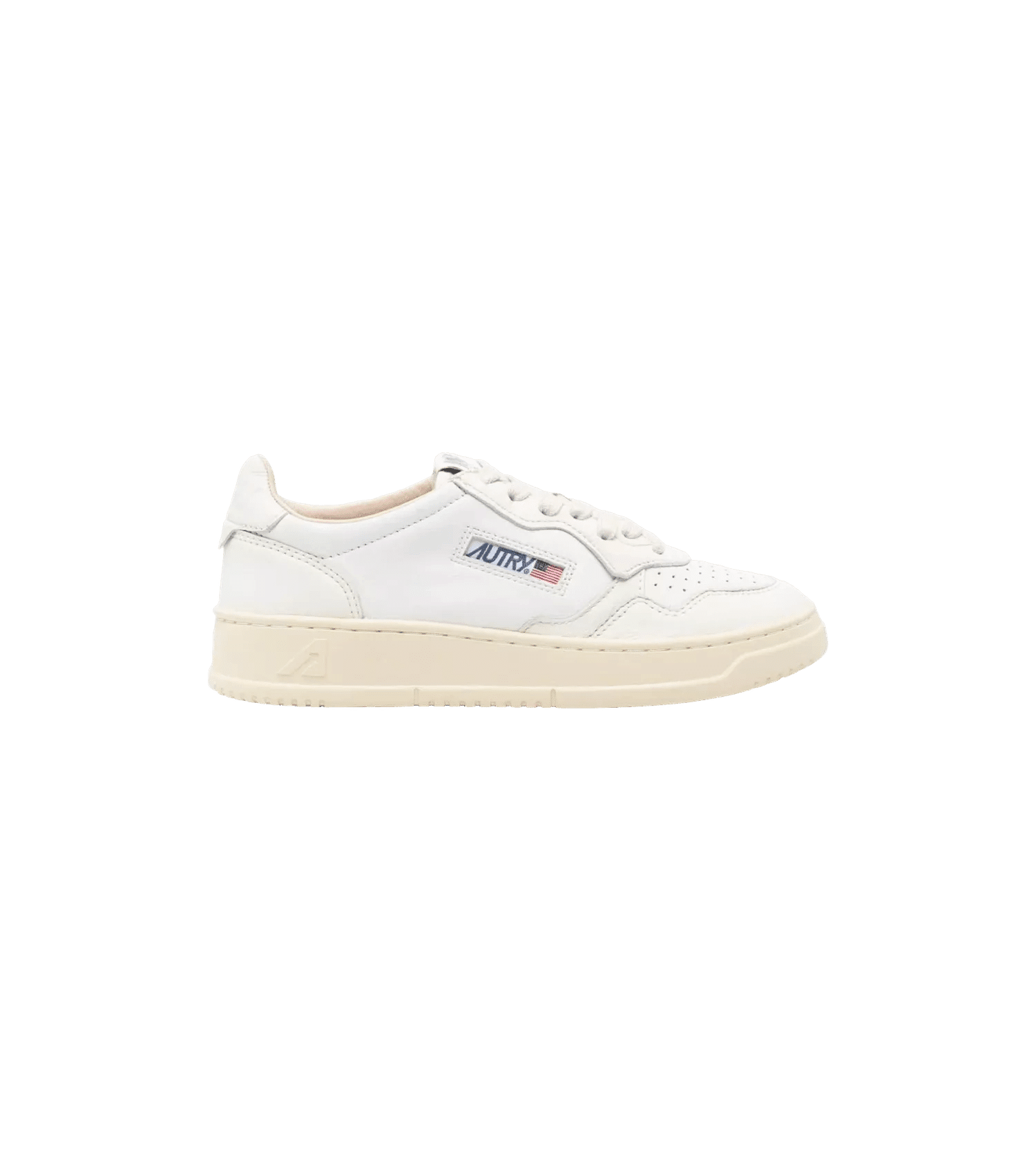 Autry International Sneakers - Autry AULW GH01 GOAT/WASH WHT/BLACK in wit