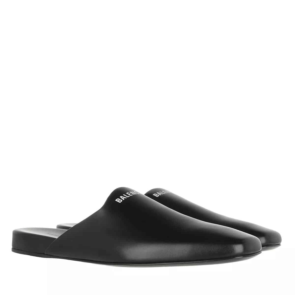 Balenciaga Slippers - Slide Mule in zwart