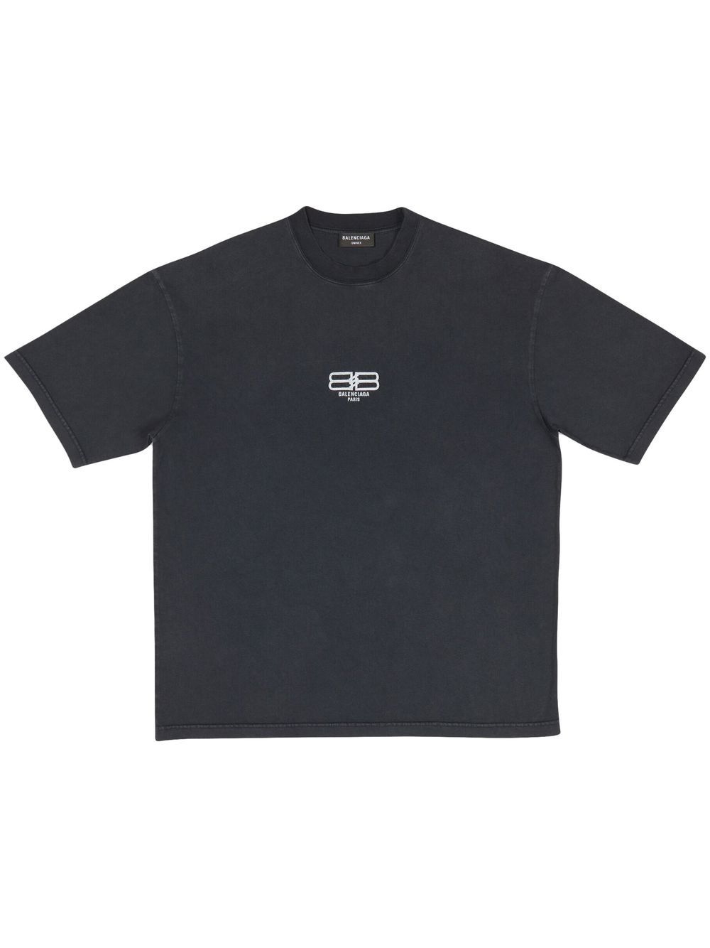 Balenciaga T-shirt met logoprint - Zwart
