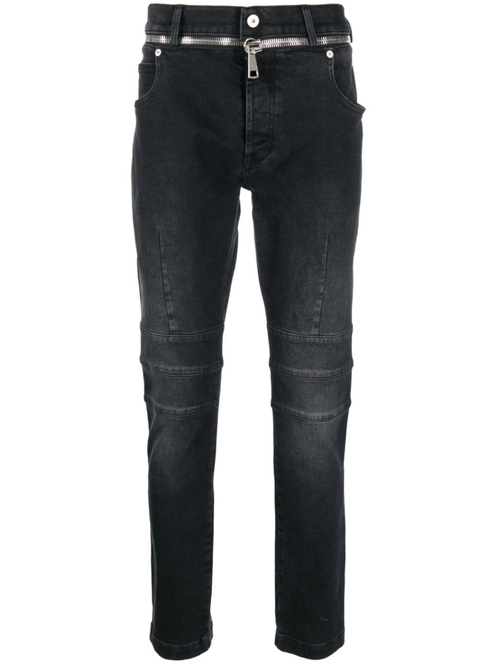 Balmain Jeans met rits - Zwart