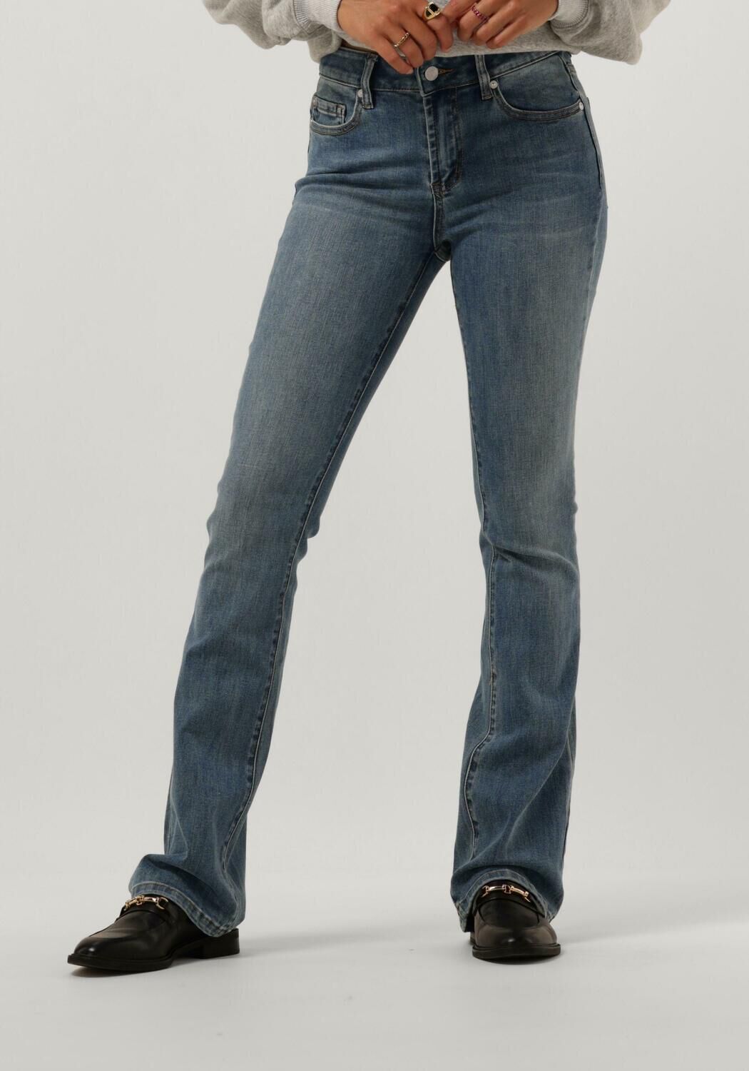 Blauwe Janice Flared Jeans Flared Jeans Dames Arlo