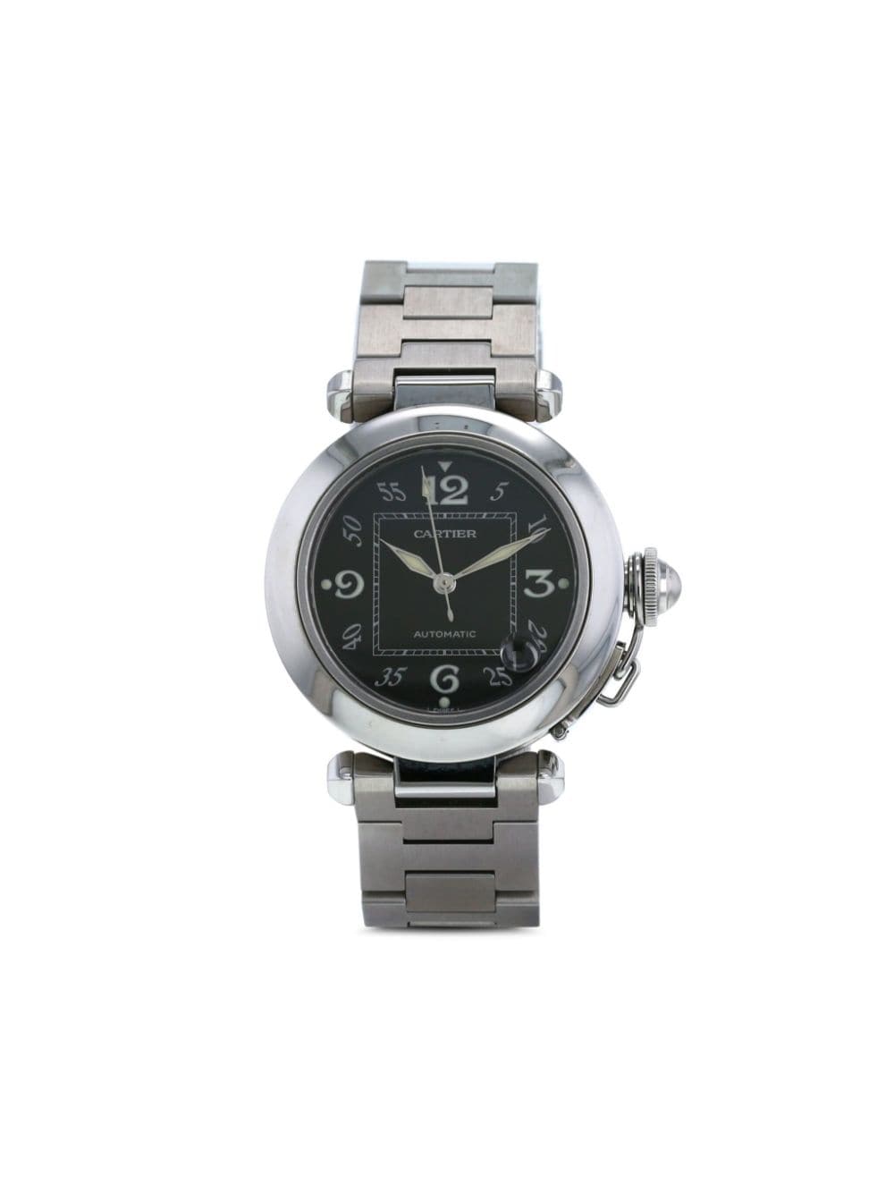 Cartier 1990 Pasha horloge - Zwart