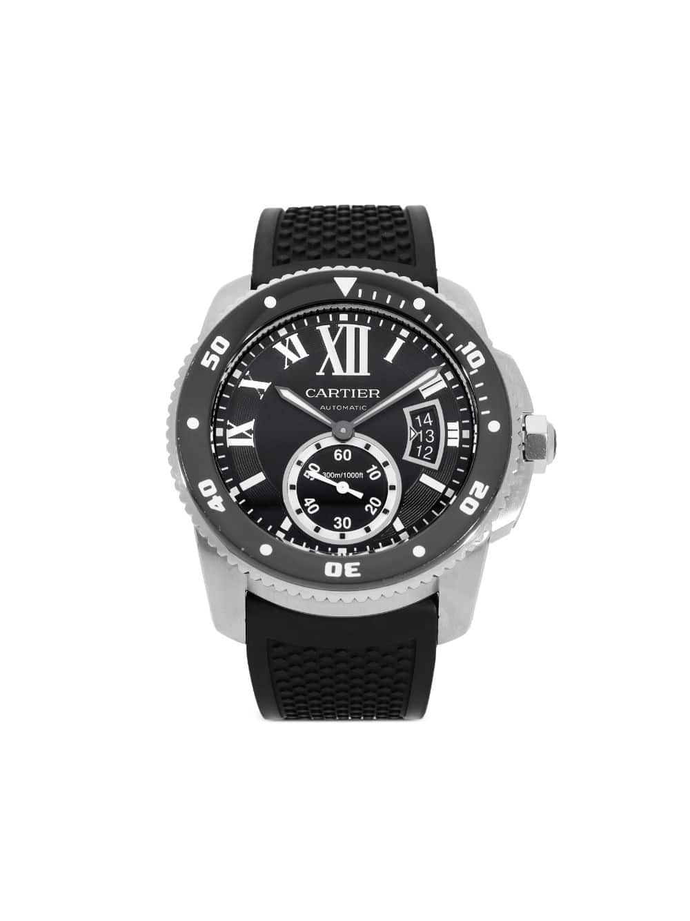 Cartier Pre-owned Calibre de Cartier horloge - Zwart