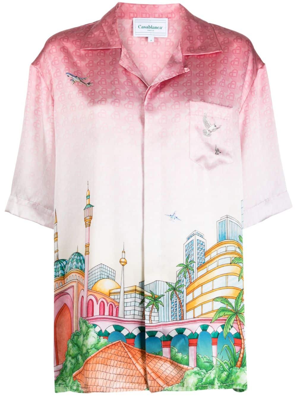 Casablanca Zijden blouse - Veelkleurig