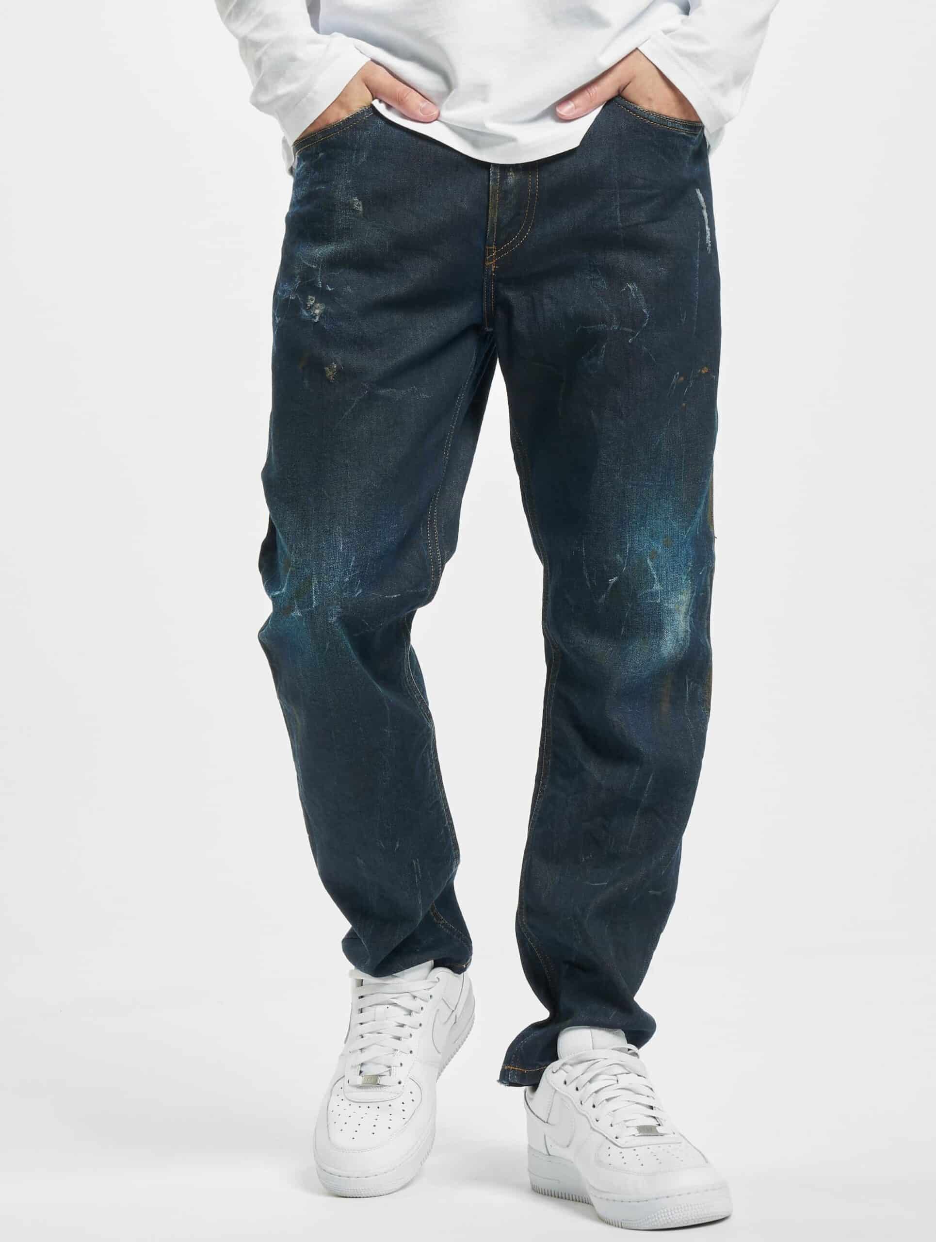 Diesel Jifer Straight Fit Jeans Mannen op kleur blauw, Maat 3032