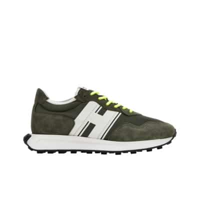 H601 Vert kaki Sneakers Hogan , Green , Heren