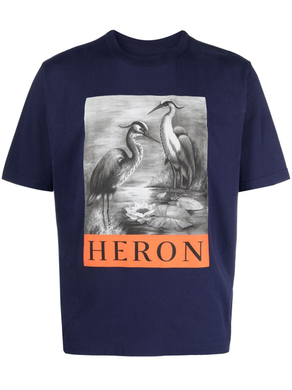 Heron Preston T-shirt met grafische print - Blauw
