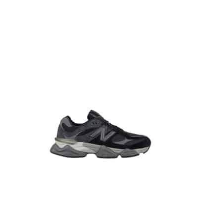 Innovatieve 9060 Sneakers met Suede Accents New Balance , Black , Heren