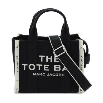 Jacquard Kleine Tote Tas Marc Jacobs , Black , Dames