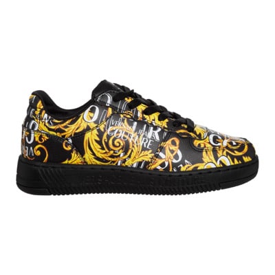 Meyssa Logo Couture Sneakers Versace Jeans Couture , Black , Dames