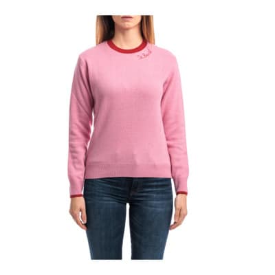NEW Queen Crewneck Sweater MC2 Saint Barth , Pink , Dames