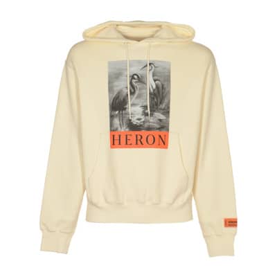 NF Heron BW Hoodie Sweaters Heron Preston , Beige , Heren