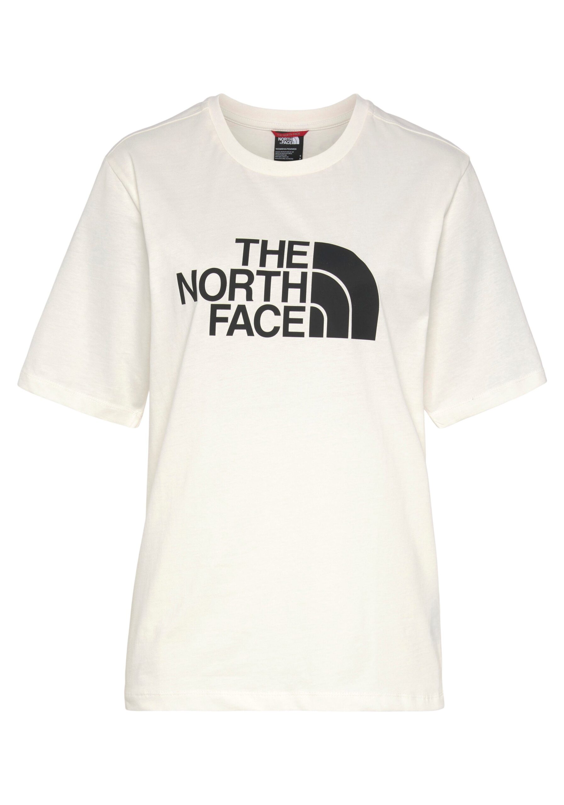 NU 20% KORTING: The North Face T-shirt W RELAXED EASY TEE met logoprint op borsthoogte