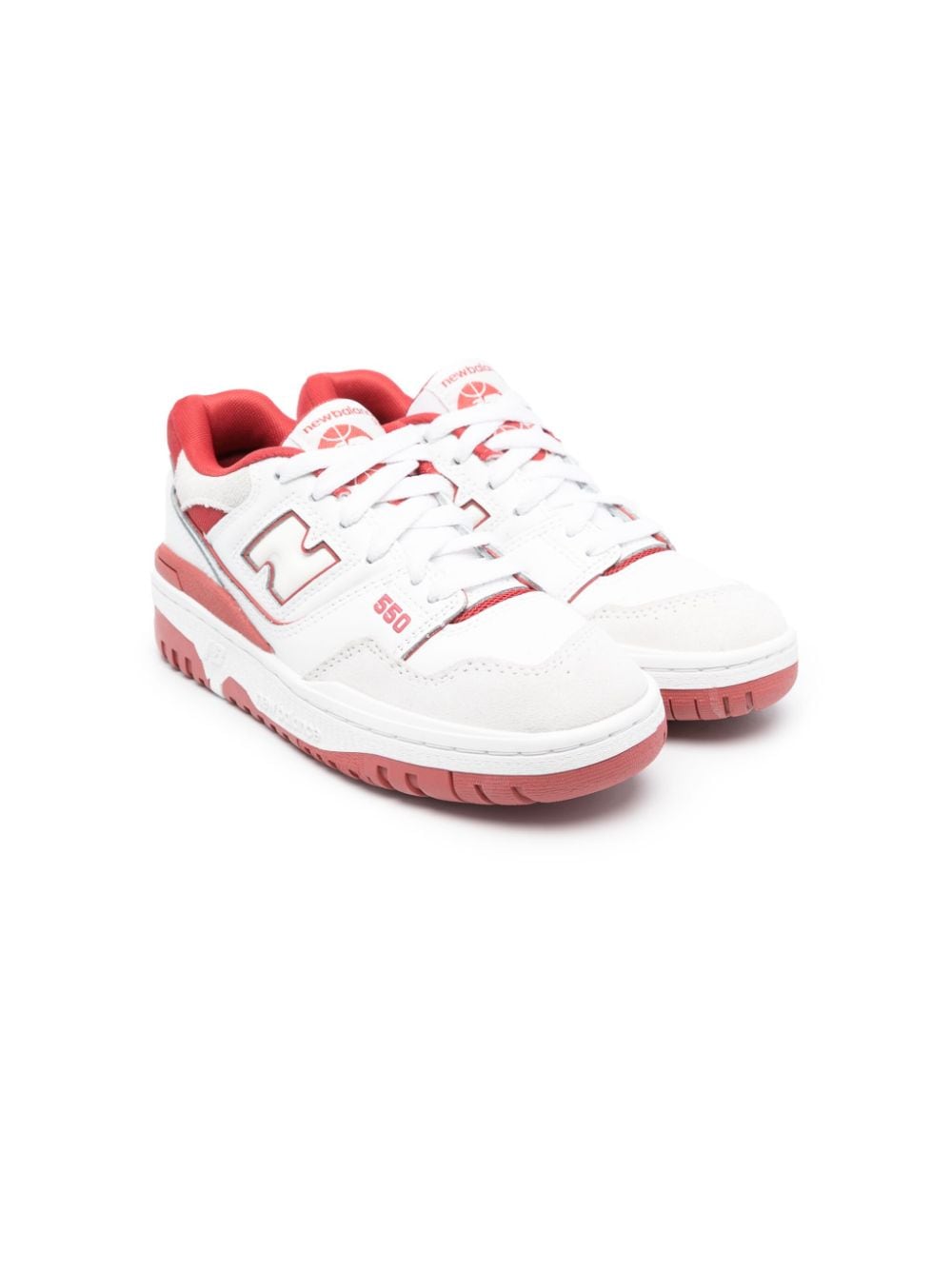 New Balance Kids 550 low-top sneakers - Rood