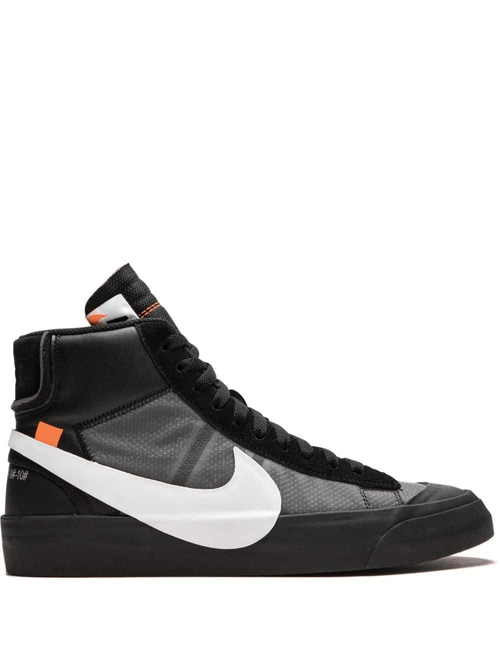 Nike X Off-White The 10: Nike Blazer Mid sneakers - Zwart