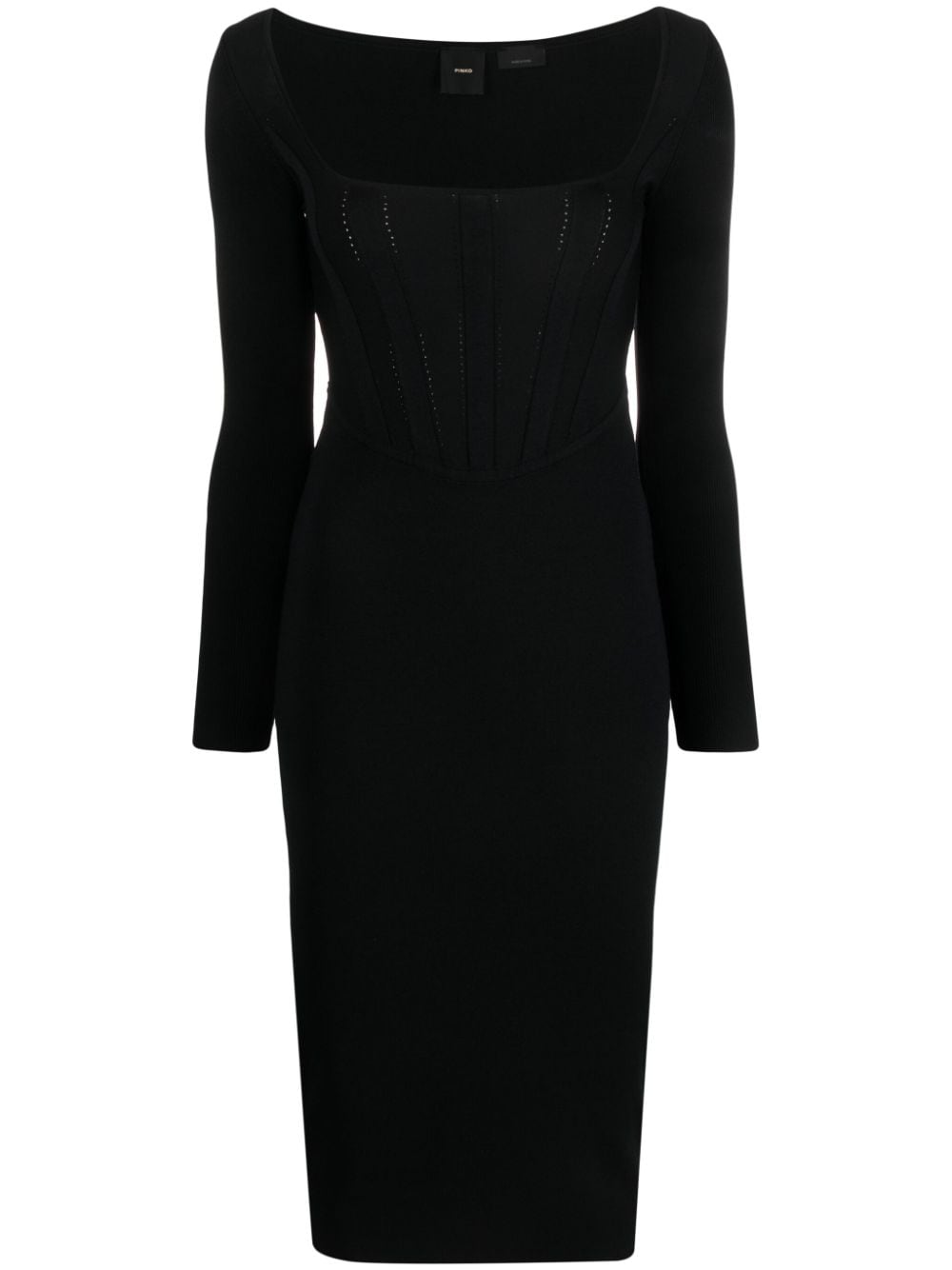 PINKO Mini-jurk met korsetstijl - Zwart