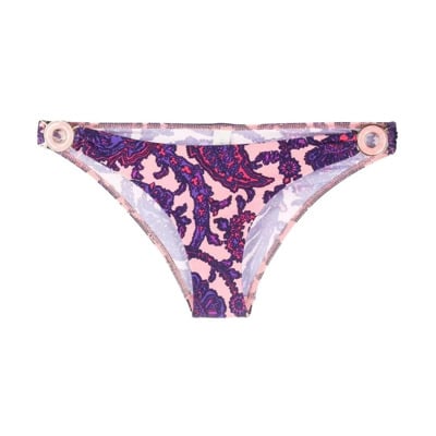 Paisley-print bikinibroekjes Zimmermann , Purple , Dames