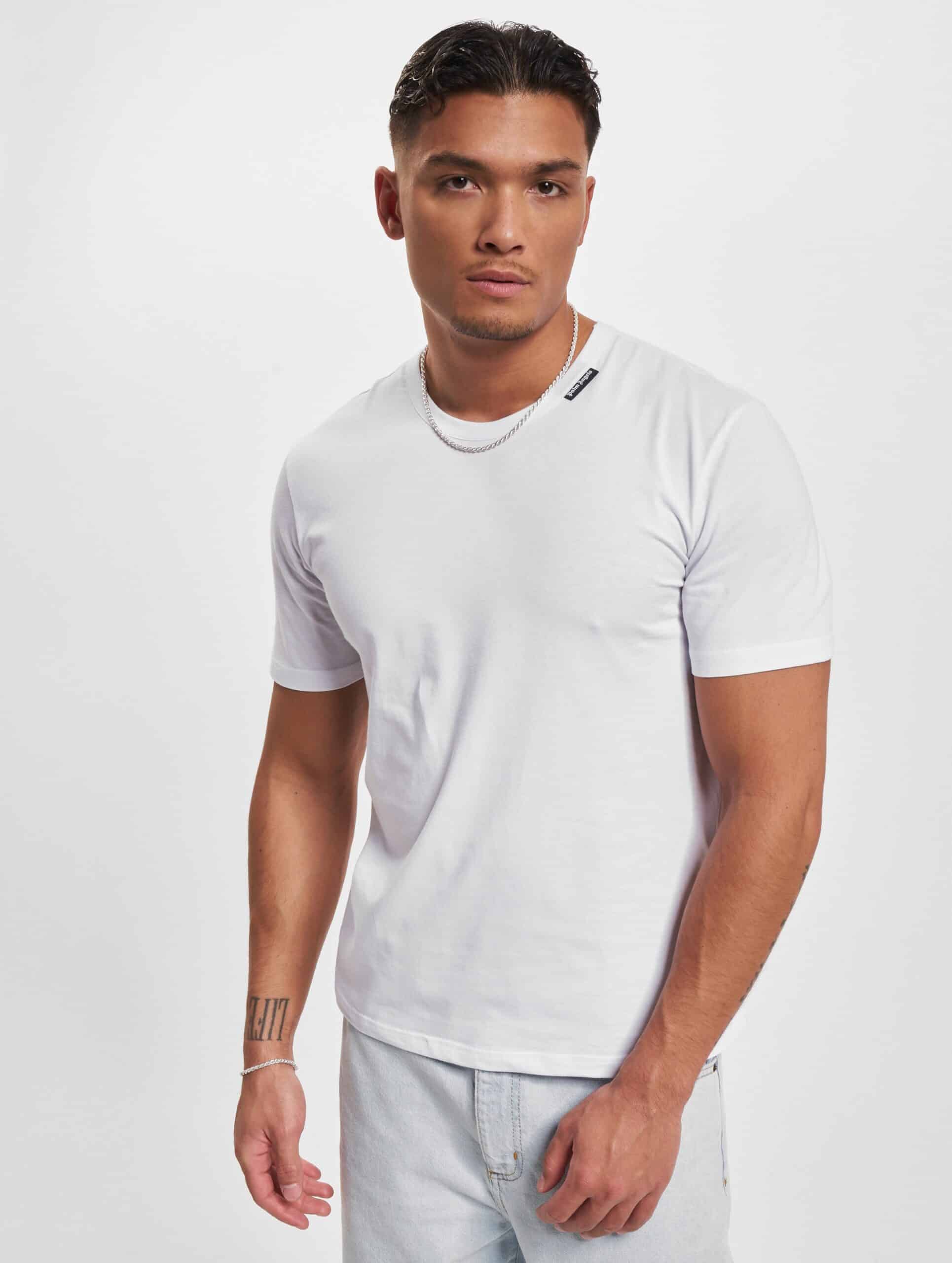 Palm Angels T-Shirt Männer,Unisex op kleur wit, Maat XS
