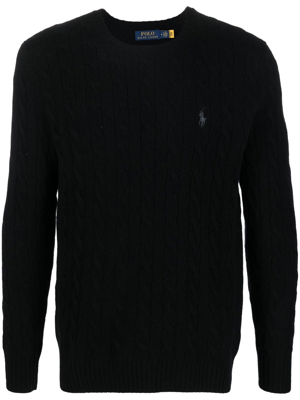Polo Ralph Lauren Kabelgebreide trui - Zwart