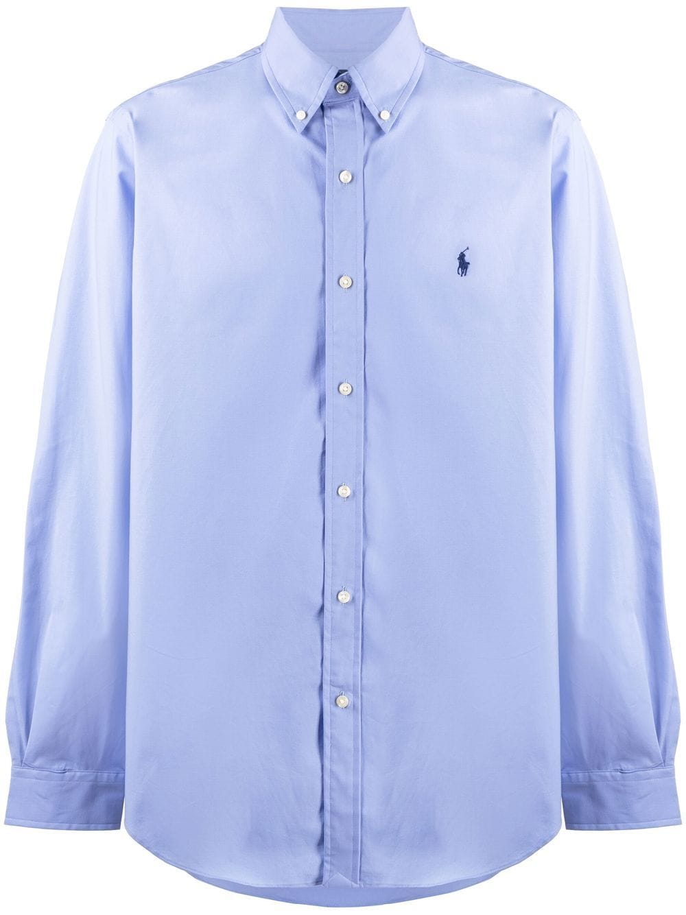 Polo Ralph Lauren Overhemd met geborduurd logo - Blauw