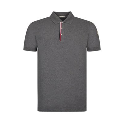 Polo Shirts Moncler , Gray , Heren