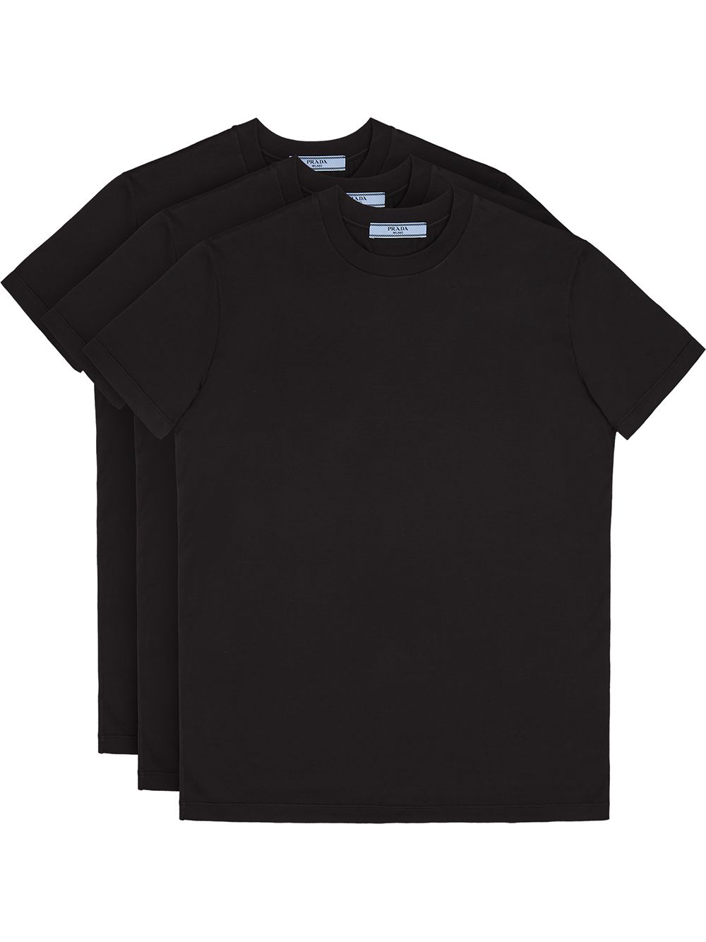 Prada Set van twee T-shirts - Zwart