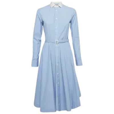 Pre-owned Cotton dresses Ralph Lauren Pre-owned , Blue , Dames