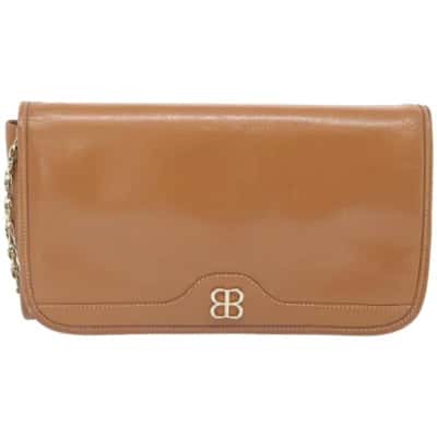 Pre-owned Leather balenciaga-bags Balenciaga Vintage , Brown , Dames