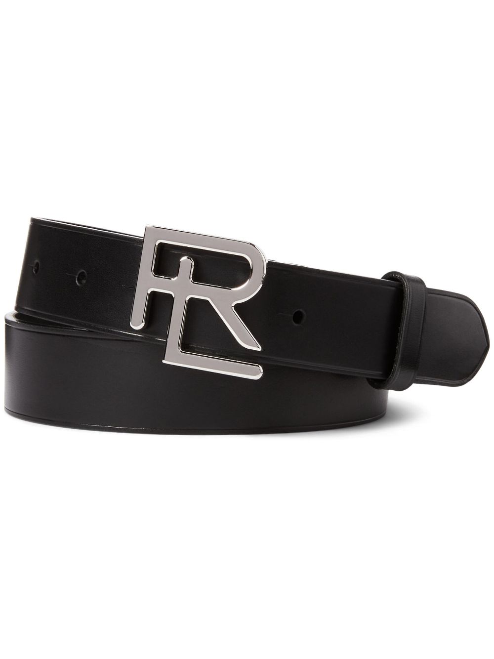 Ralph Lauren Collection Riem met logoplakkaat - Zwart