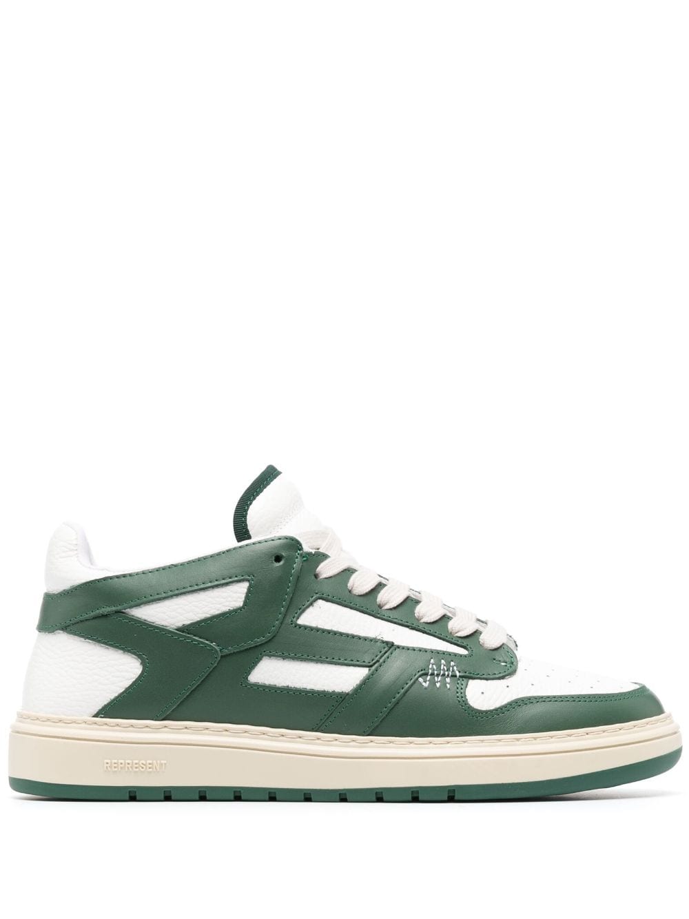 Represent Reptor sneakers met vlakken - Groen