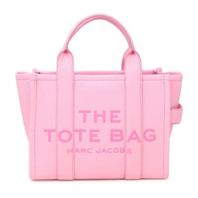 Roze Leren Kleine Tote Tas Marc Jacobs , Pink , Dames