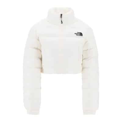 Rusta 2.0 Cropped Puffer Jas The North Face , White , Dames