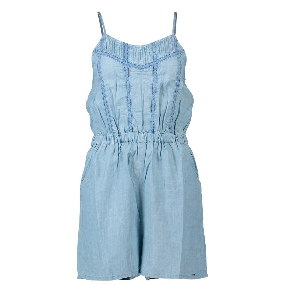 Superdry Indie Lace Cami Jumpsuit Blauw XS Vrouw