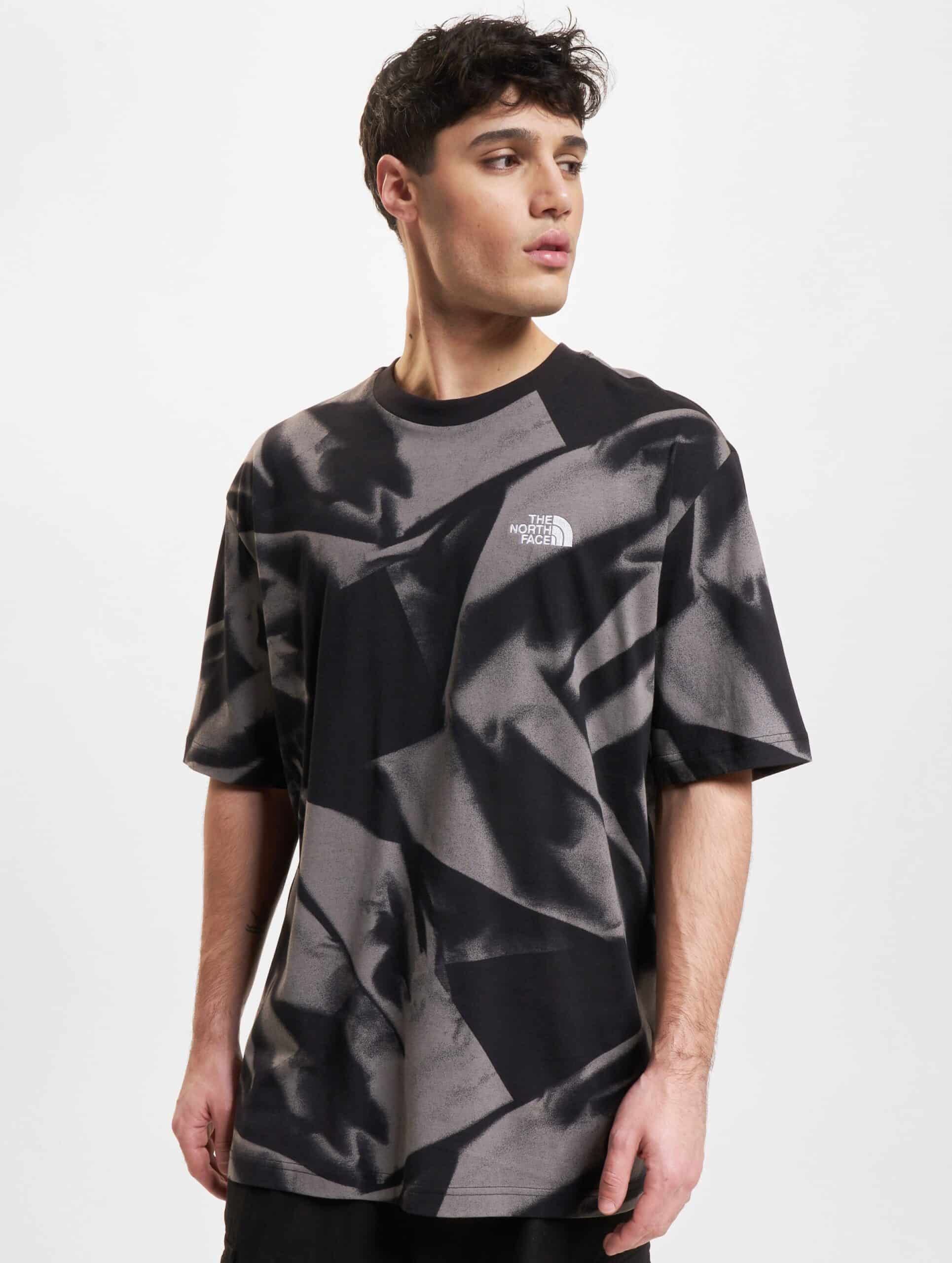 The North Face Oversize Simple Dome Print T-Shirts Männer,Unisex op kleur zwart, Maat L