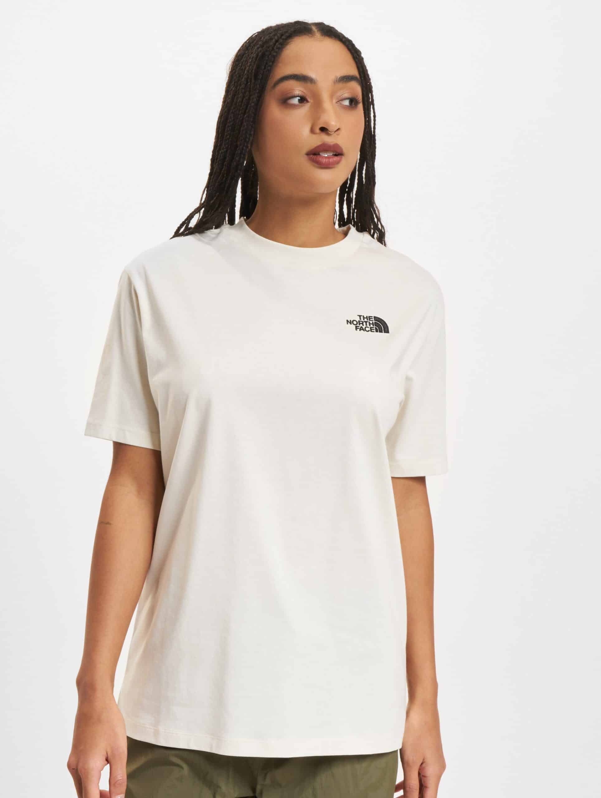 The North Face Oversize Simple Dome T-Shirts Frauen,Unisex op kleur wit, Maat M
