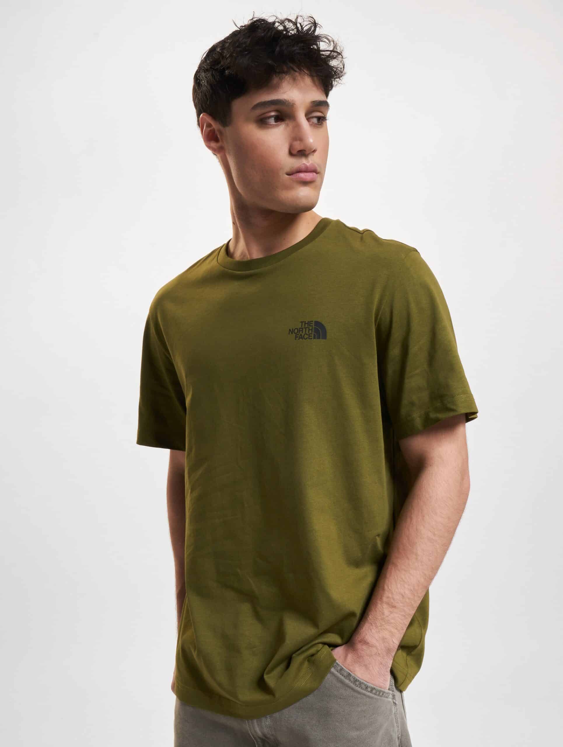 The North Face Simple Dome T-Shirts Männer,Unisex op kleur groen, Maat XL