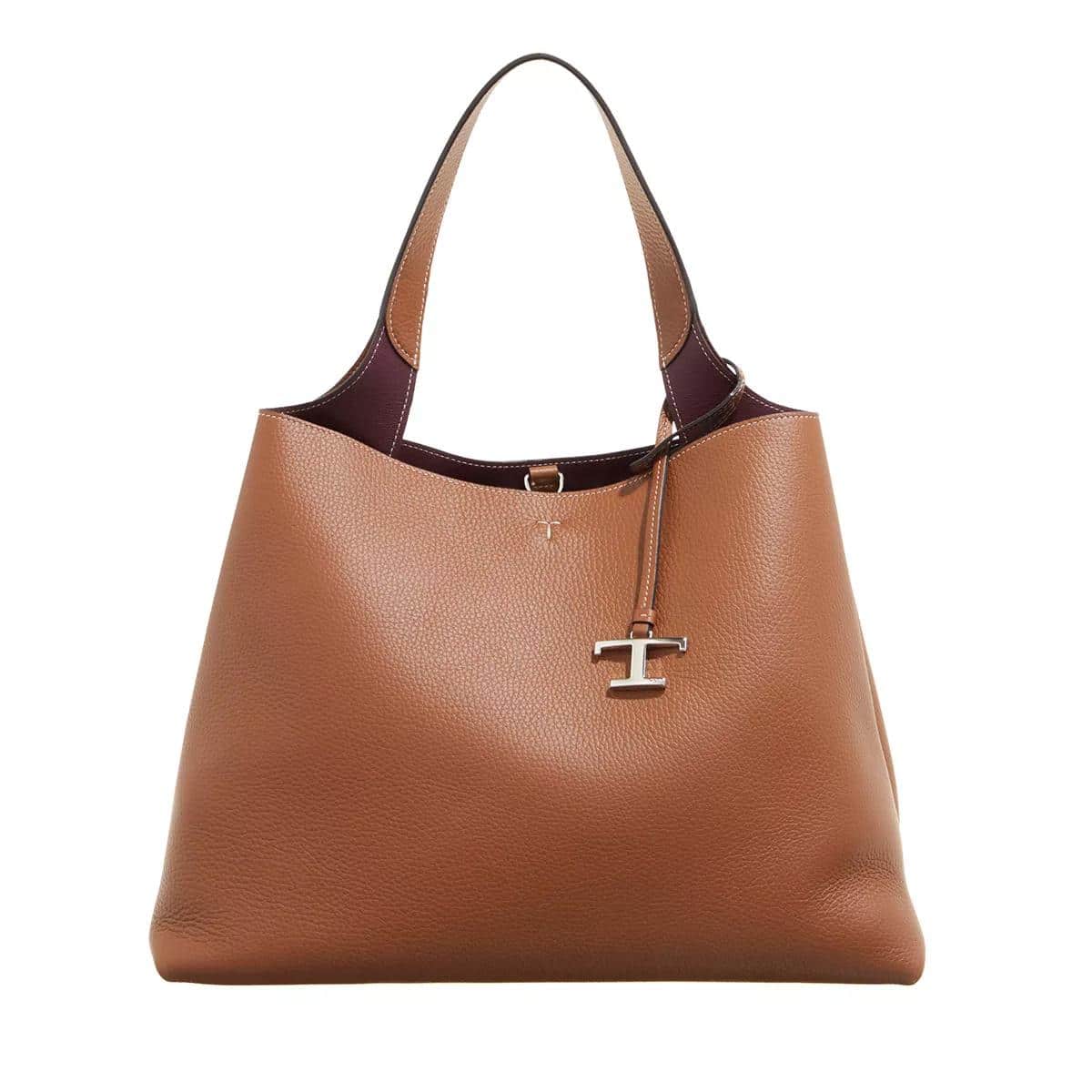 Tod's Totes - Timeless Tote Bag Leather in bruin